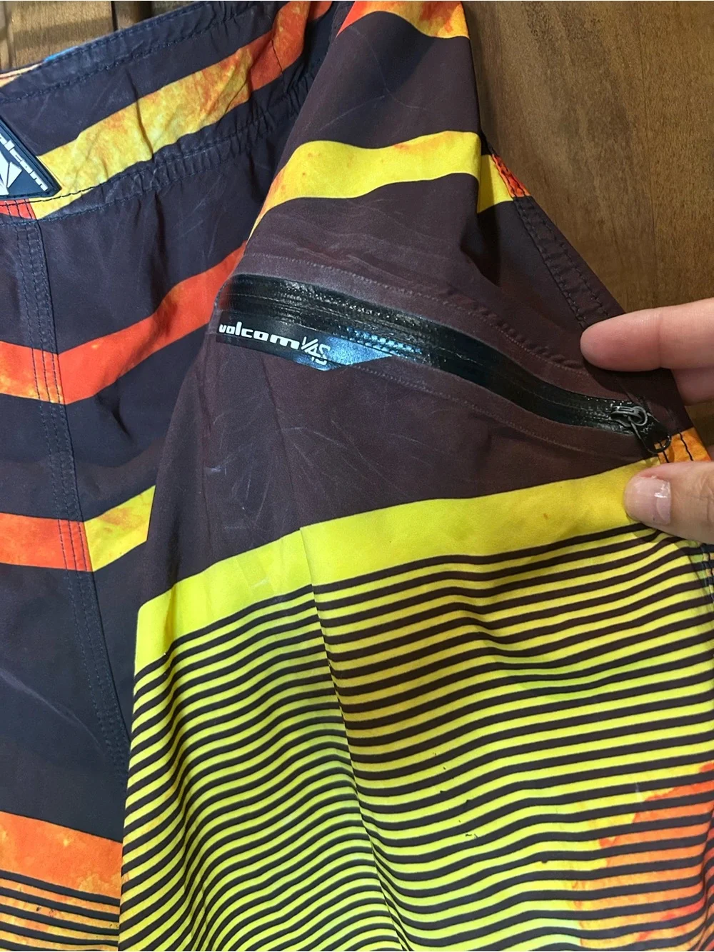 🌸⁠Volcom 4-Way Stretch Boardshorts Men 32 Nanolater Surf Trunks